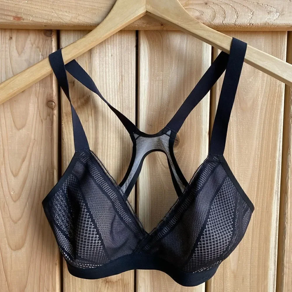 Lululemon Black Adjustable/Non Padded Bra